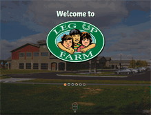 Tablet Screenshot of legupfarm.org